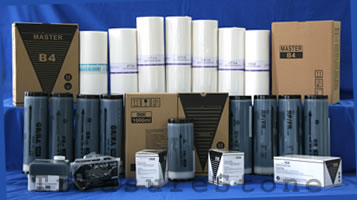 Digital Duplicator Masters and Ink